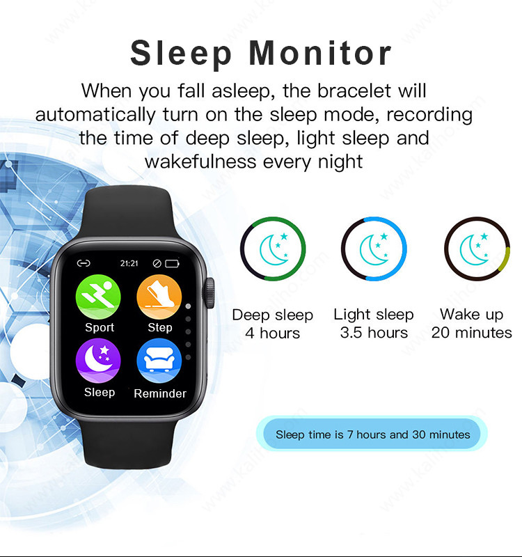 260mAh Fitness Tracker Smartwatch With Blood Oxygen Mood Test