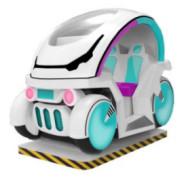 China Coin-Operated Rocking Cars Dynamic Music And Cheerful Songs For Kids wholesale