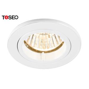 China Golden Fixed Recessed Downlight Fixtures 70mm Cut Out LED Ceiling Light wholesale