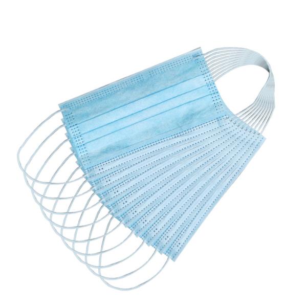 Hypoallergenic Anti Pollution Face Mask 3 Ply Earloop Dust Prevention /