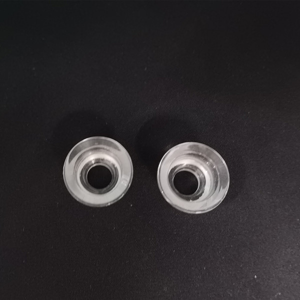 Customized Transparent Sapphire Parts In Pagoda Type With Hole