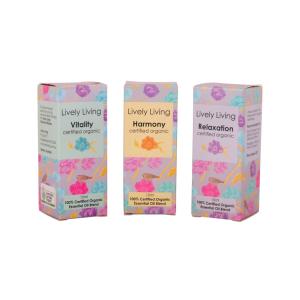 China Rectangle Cosmetic Paper Box Packaging Essential Oil Skincare Products wholesale