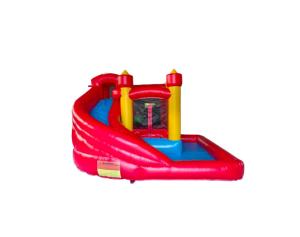 China EN14960 Fireproof Commercial Inflatable Combo Water Slides Blow Up Combo Bounce Houses wholesale