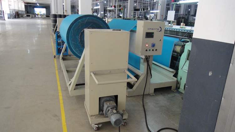 Air Jet Loom Winding Cloth Rolling Machine 1500mm