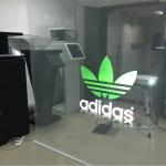 Transmittance Advertising 3D Holographic Display 30m Length 100um