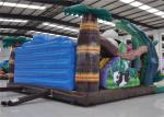 Colorful Inflatable Jump House , Kids Blow Up House Attractive Puncture Proof