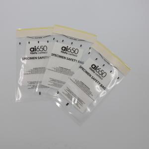China Medical Leakproof Adhesive 95KPA Specimen Bag Moisture Proof wholesale