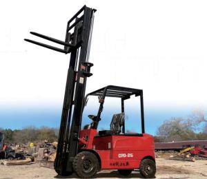 China 2.5 Ton Electric Forklift With 48V Battery 5m Max Lifting Height And 2.5m Turning Radius wholesale