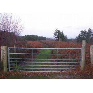 Galvanized 1.2mm Driveway Farm Gate Metal Agricultural With Hingle