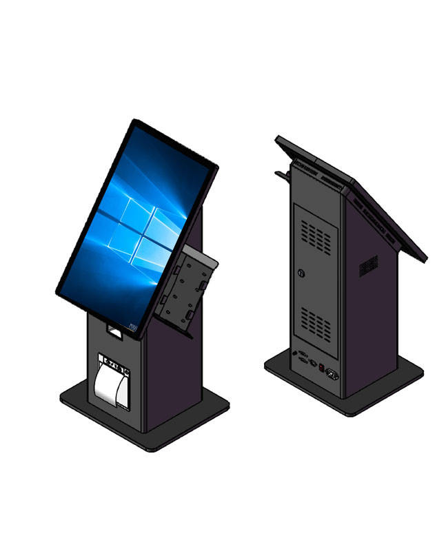 Windows Self-Order Kiosk with Interactive Touchscreen for Retail and Foodservice