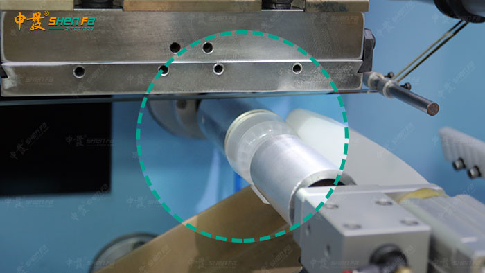 Heat Press Automatic Foil Stamping Machine For Plastic Cap