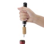 FDA LFGB Pneumatic Bottle Opener Bar Tool Set Air Pump Wine Opener For Elderly
