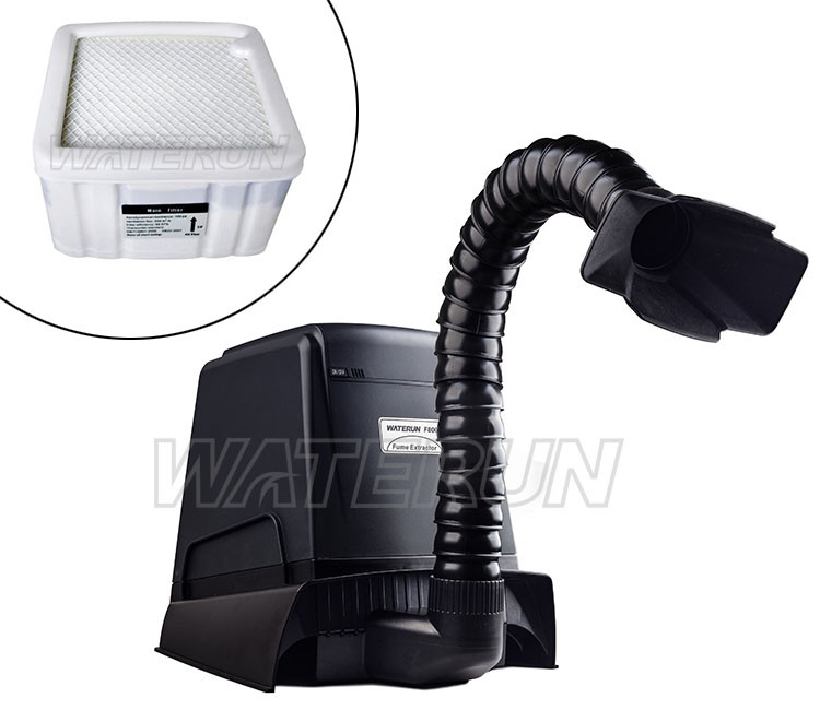 Eco-friendly Portable Desktop Fume Extractor for Purify Smokes / Smells / Dusts and PM2.5