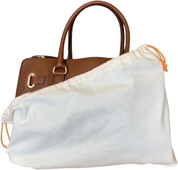 Eco Friendly Gift Drawstring Dust Bag 100% Cotton Canvas For Handbag