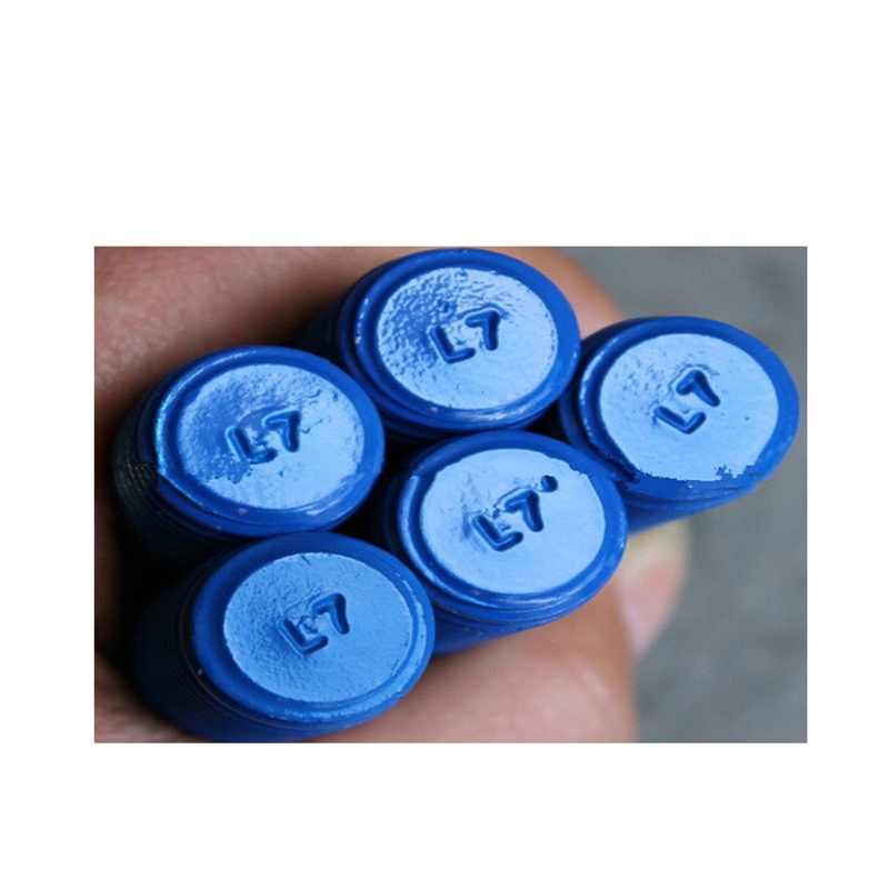 1/2" X 70 mm B7 / A194 Gr. 2h Fluorocarbon Coating Stud Bolts Nuts 2 Pcs HDG Finish for Heavy Duty Applications