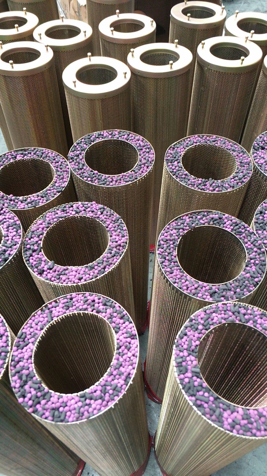 HVAC Ventilation System Hepa Carbon Air Filter Chemical Gas Harmful Odor Smell Removal