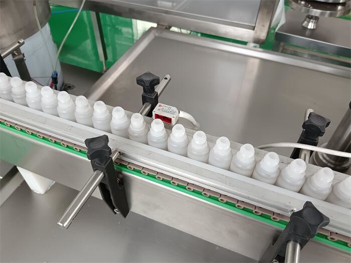 Automatic PLC Control Performance Liquid and Powder Filling Capping Machine