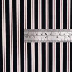 Smooth Soft Double Knit Fabric Breathable Stretch Striped Shirt Material