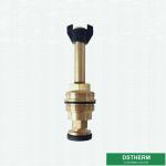12 Bar Thread Nickel Plated Ppr Brass Stop Valve Cartridges