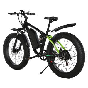 20MPH Fat Tyre Electric Mountain Bike 7Speed Geared Discbraked