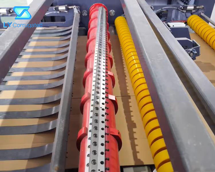 Spiral Paper Cardboard Cross Cutting Blades For Corrugated NC Cut Off Machine