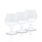 140ml Small Clear Brandy Goblet Glass crystal Drinking Beer Cup