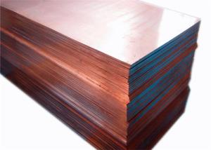 China Good Plasticity Pure Red Copper Plate T2 99.9% UNS C11000 For Industry wholesale