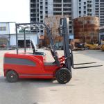 Brand New Compact 2.5 Ton Electric Forklift Onboard Charger / Solid Tires Sturdy
