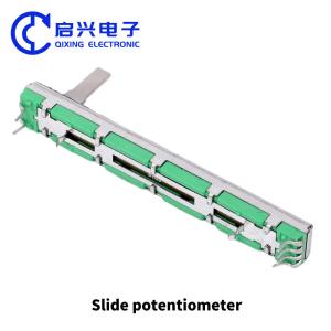 China High Quality Slide Potentiometers With Center Detent 75mm 60mm 45mm 30mm 20mm wholesale