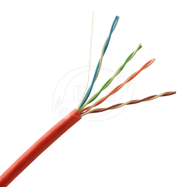 Indoor Cat5e Lan Cable PVC LSZH Jacket For 1000 Base - T Gigabit Ethernet