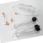 65/115ml Disposable Sterile CT Injector Syringe High Pressure Angiographic