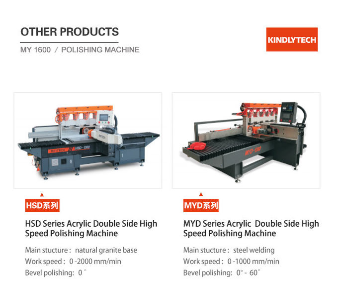 3ph 9000rpm Acrylic Diamond Edge Polisher ISO9001 Certification