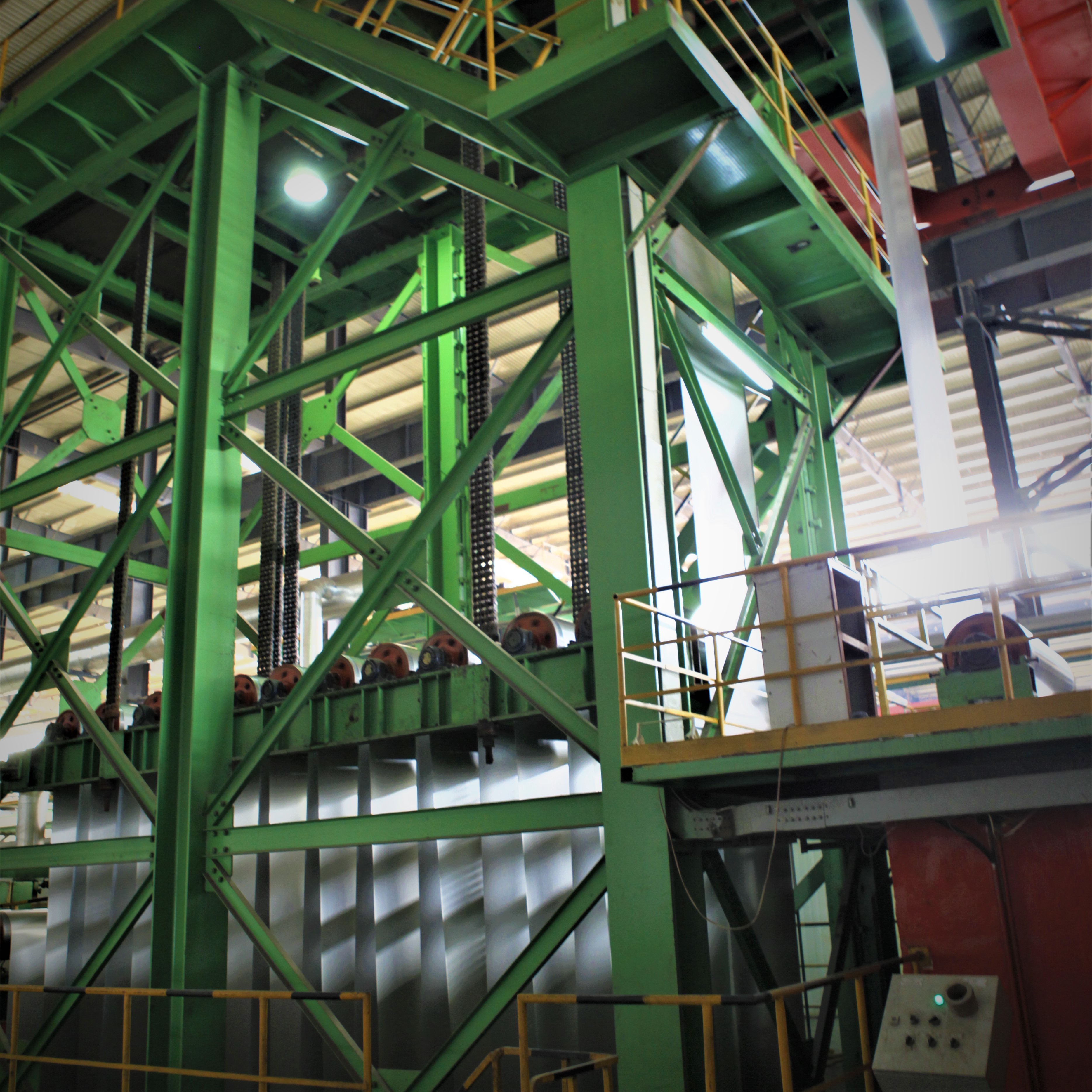 Hot Dip Galvanizing Equipment Line 2.0-3.0mm 450mm 120000TPY Steel Metal