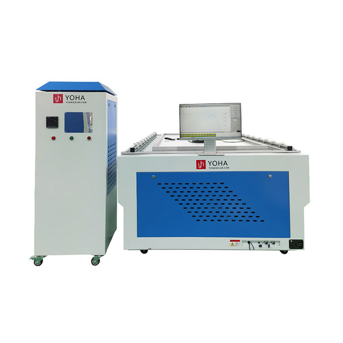 Advanced A+A+A+ Solar Simulator for Automatic Solar Cell Testing in Solar Panel Production Lines