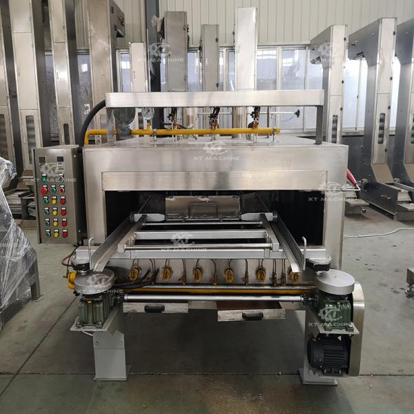 Swing Coated Peanuts Nut Oven 304 Stainless Steel Flat Tray Design for Flavored Powdered Peanuts