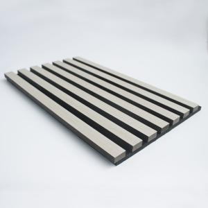 China Multiscene Acoustic Slat Wood Wall Panels Flavorless Mildewproof wholesale