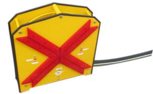China 3500mm Height LED Dynamic Flashing Arrow Boards wholesale