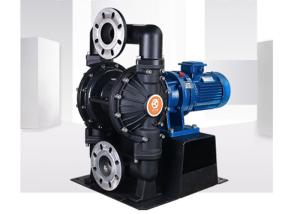 China DN80 Electric Diaphragm Pump Cast Steel 480LPM Sludge Transfer wholesale