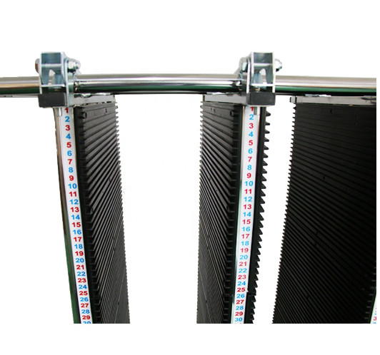 Adjustable Stainless Steel Trolley Anti-Static PCB Turnover Car For SMT ESD PCBS