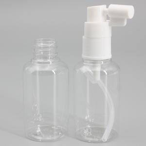 China Clear Round Travel Set 2oz Lotion Spray Plastic Bottle wholesale