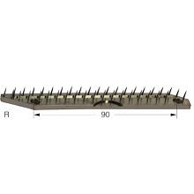 China Babcock Stenter Pin Bar Copper Stainless Steel Stenter Parts Pin Plate wholesale