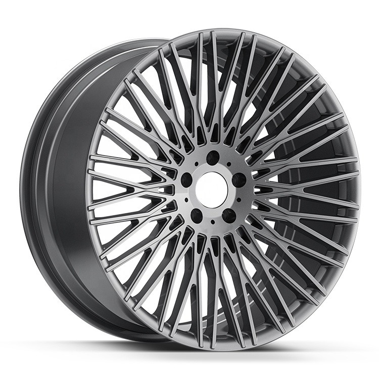 Mesh Design forged wheels rims 22 23 24 inch rims polished wheel for Mercedes GLS