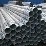 ASTM A53 Hot Dipped Galvanized Steel Pipe Round 4.0mm Welded
