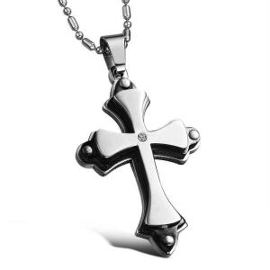 China New Fashion Tagor Jewelry 316L Stainless Steel Pendant Necklace TYGN197 wholesale