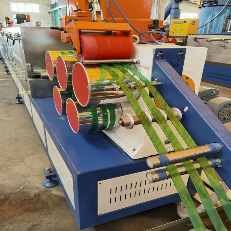 Accuracy Automatic PET Extrusion Machine Solution With Single Screw And 2 Straps