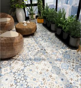 China Patterned Matte Finished 8mm 8'X8' Bathroom Ceramic Tile wholesale