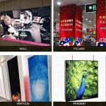 Backlit Light Durable Fabric LED Advertising Light Box Signs 500x700mm