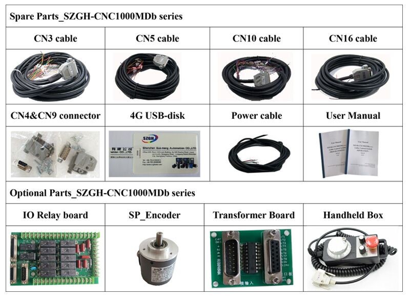 4 Axis milling CNC Controller system