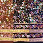 100-200gsm Floral Print Fabric For Dresses , Viscose Rayon Cloth Material