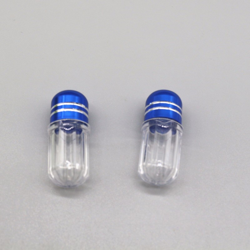 ISO9001 14mm Empty Plastic Pill Bottles For Single Capsule